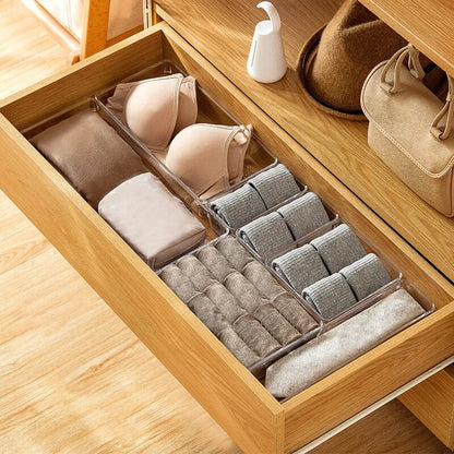 Clear Plastic Drawer Dividers